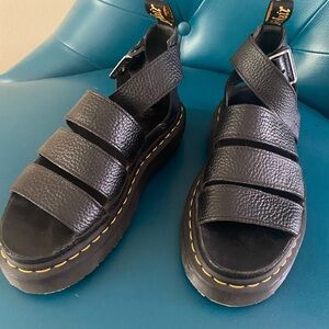 Dr. Martens Black Sandals